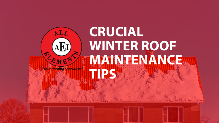 Winter Roof maintenance tips by AEI