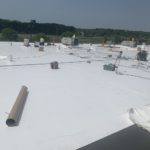 commercial roll roofing installation